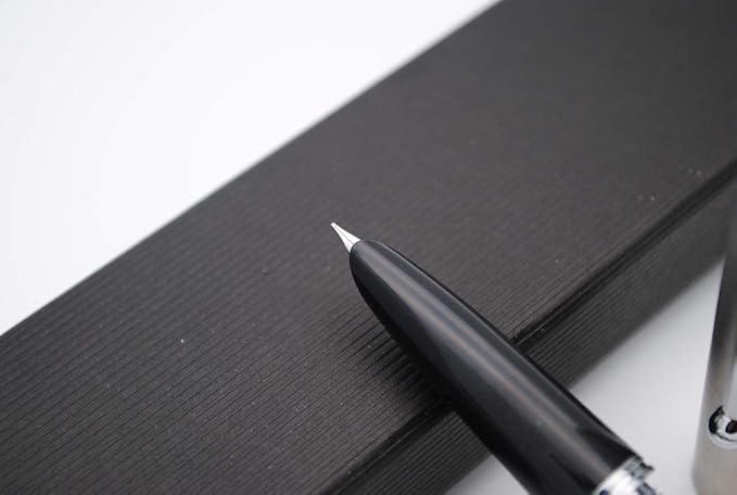 JINHAO 51A Wooden Fountain Pen Steel Cap (Peach Wood, Extra Fine Nib 0.38mm)