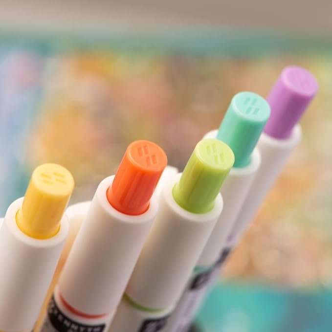 5PCS Zennyth Retractable Gel Pens Set, Quick Dry Black Ink Fine Point Roller Ball Gel Ink Pen for Smooth Writing (Pearl White)