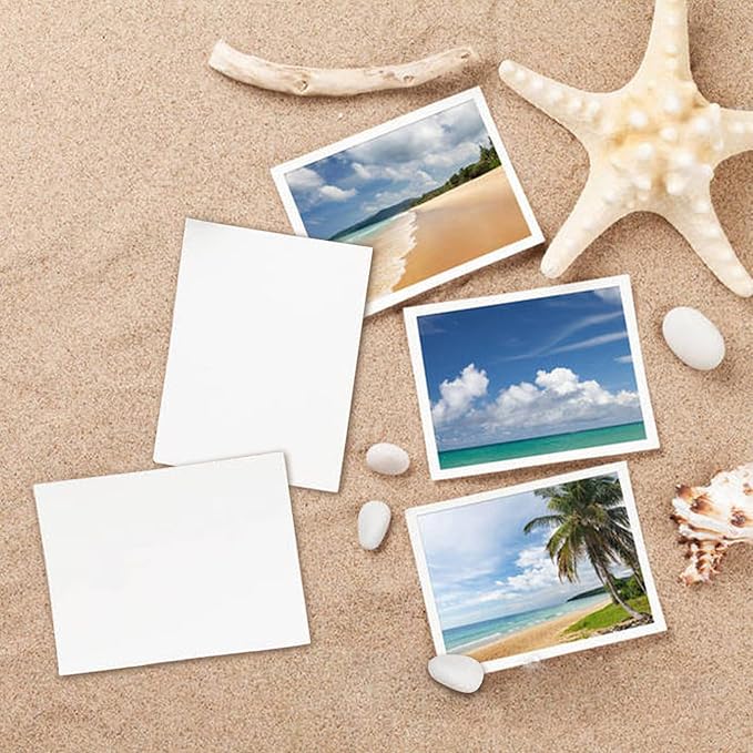 300 Pack White Blank Cardstock 5x7 Thick Paper,Goefun 80lb Flat Cards Stock Printer Paper for Invitations, Postcards, Photos, DIY Card Making