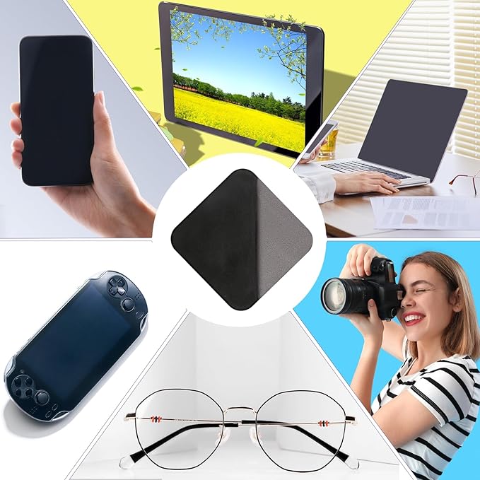 2 PCS Car Screen Cleaner, Car Touch Screen Cleaner, Microfiber Cloth Auto Touchscreen Cleaning Wipes, Car Cleaning Wipes Cleaning Cloth Screen Cleaner Cloth for Vehicle Dashboard Car Display Interior