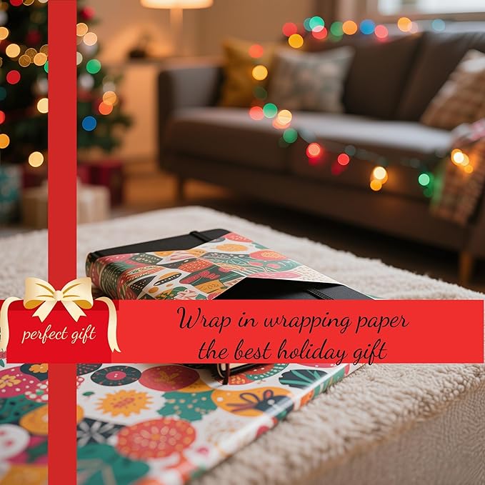 KaiRuiYing Lined Journal Notebook with Pen Holder, 160 Pages, 5.5'' × 8.6'' Medium Size A5-100 GSM Thick Paper, for Writing, Work, Office, Leather Hardcover