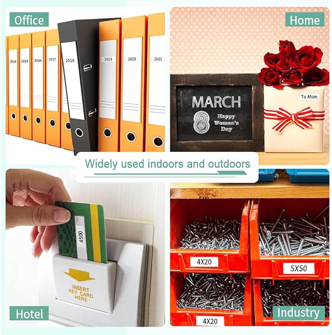 6-Pack 24mm 0.94" Laminated Tape Compatible for Brother 24mm Label Tape Tze-151 251 451 551 651 751 P Touch Tze Tz 1 Inch Multi-Color Label for PTD610BT PTD600 PTP710BT PTP750W PTP910BT