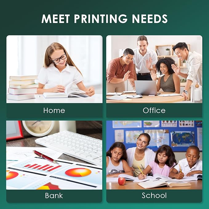 952XL 952 XL Ink Cartridges Combo Pack for HP 952 XL Compatible for HP952 with OfficeJet pro 8710 8720 7740 8725 8210 8715 8702 8740 7720 8730 8216 8700 Printers(Black Cyan Magenta Yellow 4 Pack)