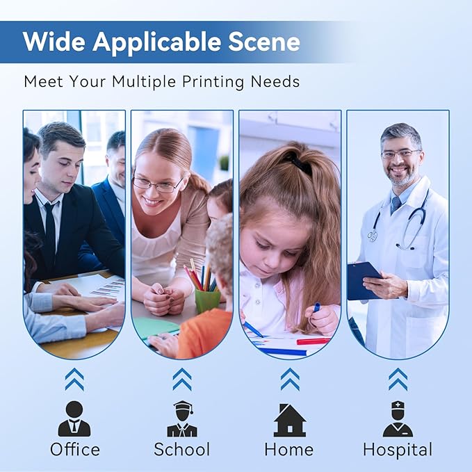 138A Black Toner Cartridge (with Chip) Compatible Replacement for HP 138A 138X W1380A W1380X Toner for Pro 3001dw 3001dn Pro MFP 3101fdw 3101fdn Printer (2 Pack)