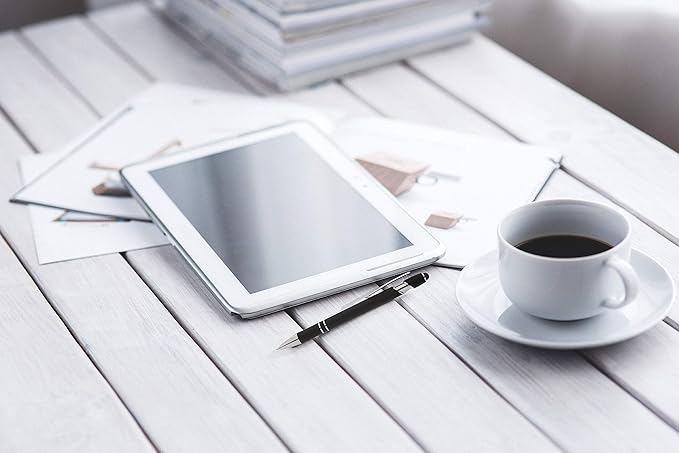 Up to 500 Pcs Custom Pens Bulk | Rainbow of Colors | Soft-Touch Metal Black Ink Personalized with Name or Message (Dark Blue, 150)