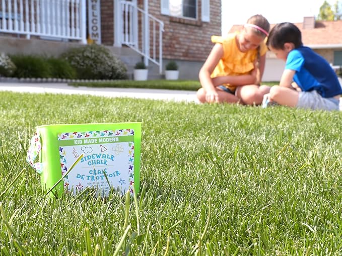 Kid Made Modern 60 count Variety Pack of Sidewalk Chalk 3 packs of 20 count Sidewalk Chalk