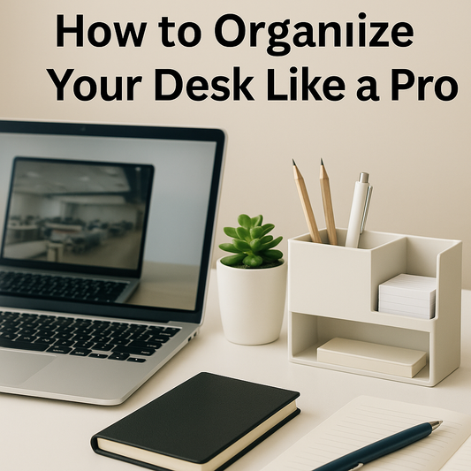 How to Organize Your Desk Like a Pro
