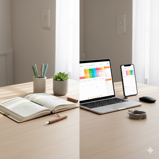 Planner vs Digital App: Which Should You Use in 2025?