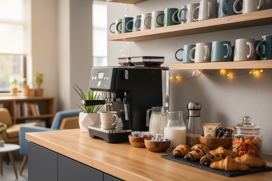 How to Create a Cozy Coffee Station in Your Office