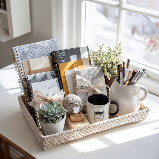 How to Create the Perfect Gift Basket with Office Supplies