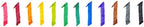 Speedball Art Products Elegant Writer Calligraphy Marker Set (12 Pack), 1.3mm (2821)