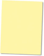 NextDayLabels - Pack of 500 Sheets 8-1/2" x 11" Letter Size CFB NCR (Carbon-Less) Paper, for Laser or Ink Jet Printer (Yellow CFB)