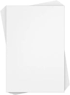 Reskid 200 Pack of Thick Heavyweight Index Cards on 80lb Card Stock - Perfect for Note-Taking, Studying, and Organization - Ideal for Classrooms, Office, and Home Use (8.5x11, 200, Count)