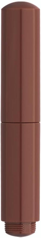 czxwyst Majohn Wancai 2.0 Mini Pocket-Size Eyedropper Fountain Pen (F Nib 0.5mm, Maillard Brown)