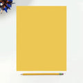 Colored Copy Paper, 20 LB (75 GSM) 8.5 X 11, 500 Sheets (Gold)