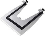 XSJ8013WT Wall Mount Laptop Holder Ultra Long Arm Aluminum Mechanical Spring Full Motion Laptop Mount Arm Monitor Holder Lapdesk (Silver)