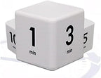 JOYIT Cube Timer - 1, 3, 5 & 10 Min Countdown, Kitchen & Outdoor Timer