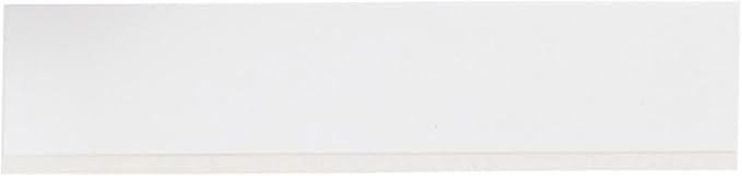Brady Authentic (M21-750-595-WT) All-Weather Vinyl Label for Indoor/Outdoor ID, Lab and Equipment Labeling, Black on White- For M210, M210-LAB, M211, BMP21-PLUS and BMP21-LAB Printers, .75" W 21' L