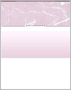 Compuchecks Check on Top Blank Check Paper - 500 Pack, Quick-Books & Laser Printer Compatible - Security Business Checks with Voucher - 8.5" x 11" Burgundy Marble