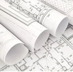 36'' x 300' Engineering/Wide Format/Plotter Paper - 20# Uncoated 96 Bright White (2’’ Core) CAD Paper Rolls For Architects, Blue Prints Engineers, Architects etc - Box of 2 Rolls