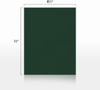 LUXPaper 8.5" x 11" Cardstock | Letter Size | Green Linen | 100lb. Cover (183lb. Text) | 1,000 Qty