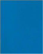 JAM PAPER Custom Printed Semi-Gloss Folders with Round Corner Pockets - Personalized Logo & Text - 12pt C1S - Blue - 100/Pack