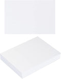 50 Sheets Blank Cardstock Paper 250 GSM Thick Heavy Cards Stock for DIY Art Projects, Card Making, Postcards, Greeting Cards, Birthday Party, Wedding Invitation (White, 4x6 inches)