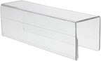 Source One Deluxe Clear Acrylic Cubicle Name Plates (3 1/4 Inch Hook, Name Plate)