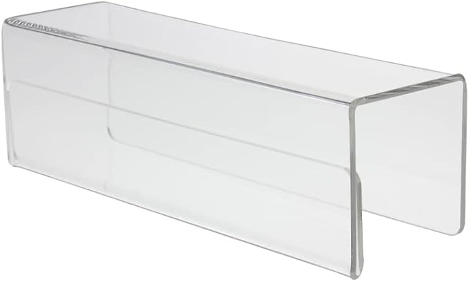 Source One Deluxe Clear Acrylic Name Plate (2 1/4 Inch Hook, Name Plate)
