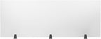 Desk Divider for Students and Desk Privacy Panel, Frosted Acrylic Plexiglass Shield with Clamps for Offices Schools Call Centers, Ideal Cubicle Light Shield - 60”L X22”W