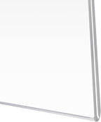 PecMuikee Acrylic Sign Holder 8.5x11 Horizontal, Wall Mount Acrylic Sign Holder and Plastic Paper Display Ad Frame bonus with 3M Tape and Mounting Screws for Restaurants, Office, Market, Store, 6 Pcs