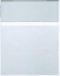Compuchecks Top Blank Check Paper - 250 Pack, Quick-Books & Laser Printer Compatible - Security Business Checks with Voucher - 8.5" x 11" Green Pinstripe