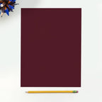 LUXPaper 8.5" x 11" Cardstock | Letter Size | Burgundy Linen | 100lb. Cover (183lb. Text) | 1,000 Qty