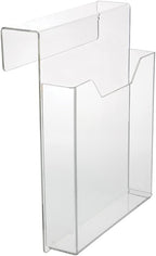 Deluxe Clear Acrylic Cubicle Sign Holder, Name Plates, & File Holders