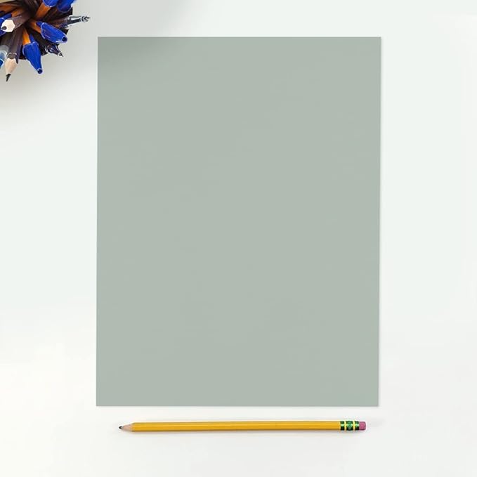 LUXPaper 8.5" x 11" Paper | Letter Size | Slate Gray | 70lb. Text | 50 Qty