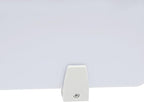 4 Pcs Desk Divider Privacy Panel, 23.6”L X15.8”W Frosted Acrylic Desk Privacy Panels with 8 Clamps for Offices Schools Call Centers (White)