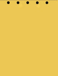 Limited Papers(TM) Writing and Copy Paper, Variation of Colors 8.5" x 11", 5 Hole Top-Punched, 20 Pound Text, 500 Sheets Per Ream. (5000, Gold)