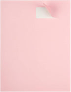 JAM PAPER Shipping Address Labels - Rectangular - 1 1/3 x 4 - Baby Pink Pastel - 126/Pack