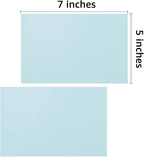 50 Sheets Blank Cardstock Paper 250 GSM Thick Heavy Cards Stock for DIY Art Projects, Card Making, Postcards, Greeting Cards, Birthday Party, Wedding Invitation (Light Blue, 5x7 inches)