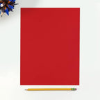 LUXPaper 8.5" x 11" Paper | Letter Size | Ruby Red | 80lb. Text | 500 Qty