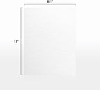 LUXPaper 8.5" x 11" Cardstock | Letter Size | Crystal Metallic | 105lb. Cover (192lb. Text) | 50 Qty