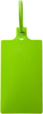400Pcs Plastic Seals Shipping Label Tags, Writable Marker Big Sign Tie for Logistics, 255mm Total Length Self Locking Inventory Waterproof Tag Fastener with 3 Marker Pen (Green)