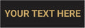 Basic Custom Personalizable Wall or Door Sign | Your Custom Message | Enter Your Text | Easy to Install Comes With Strong 2 Sided Foam Tape | Business and Property Signs | Made in the USA