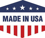 USA Made - Men's and Women's Restroom Signs ADA-Compliant Bathroom Door Signs for Offices, Businesses, and Restaurants, Black, Blue, Grey and Taupe/Tan Colors (Blue Handi-Unisex)