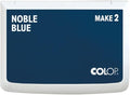 COLOP Make Series, Ink Stamp Pads, with Non-Toxic Premium Ink, Water-Based Acid-Free (Noble Blue, Make 2-2-3/4" x 4-1/4")