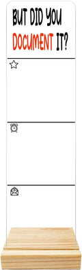Monitor Memo Board Computer Monitor Memo Board But Did You Document It Sign Acrylic for Computer Monitors No Screen Damage With Removable Design 12.6x 3.15 x 0.2 inches