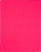 JAM PAPER Laminated Two Pocket Glossy School Folders - Letter Size - High Gloss Fuchsia Hot Pink - 6/Pack