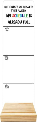 Monitor Memo Board Computer Monitor Memo Board Acrylic for Computer Monitors No Screen Damage Office Desk Accessories with Removable Design 12.6X 3.15 x 0.2 inches
