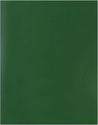JAM PAPER Custom Printed Semi-Gloss Folders with Round Corner Pockets - Personalized Logo & Text - 12pt C1S - Green - 250/Pack
