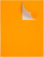 JAM PAPER Shipping Address Labels - Large - 3 1/3 x 4 - Neon Fluorescent Orange - 120/Pack